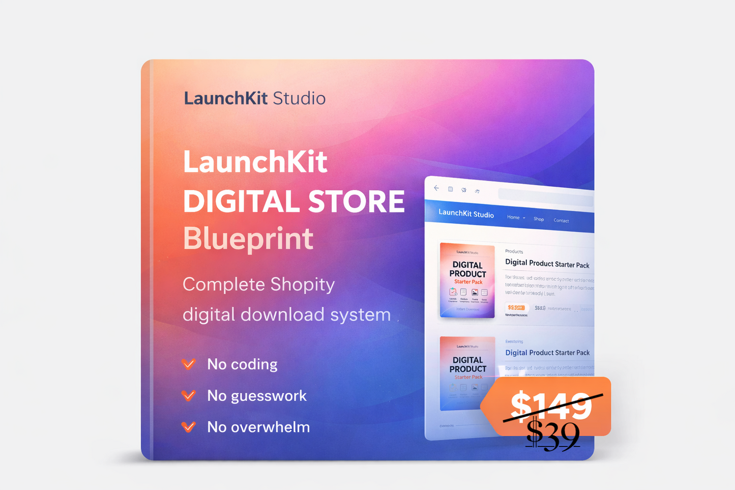 LaunchKit Digital Store Blueprint